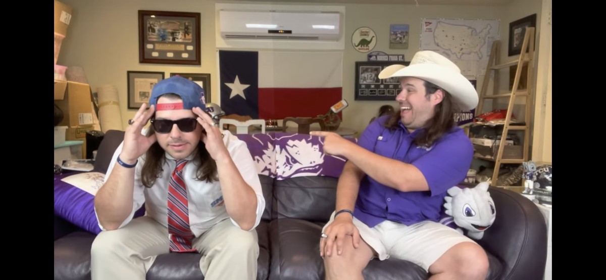 TCU @ SMU, 2022.  Fan reactions